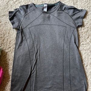Gray Ivivva tight shirt